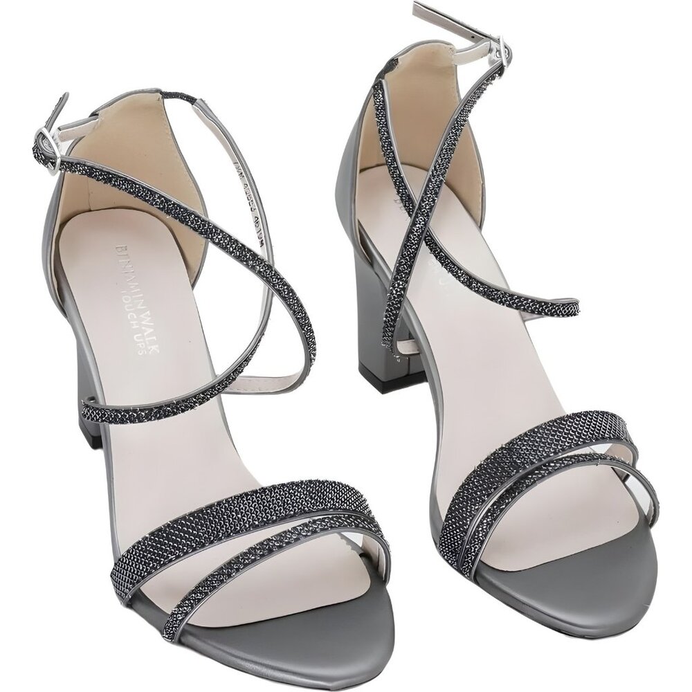 Touch Ups Women's Daphne Heeled Sandal Pewter US 7.5